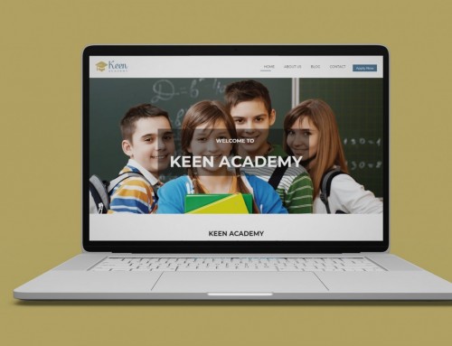 Keen Academy – Educational Website